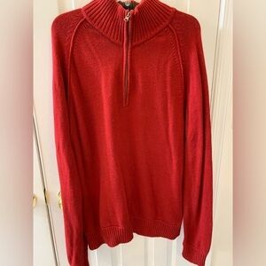 Men’s Y2K Aeropostale Red Sweater Size XL